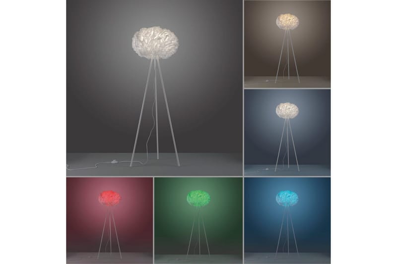 Golvlampa Lolasmart Naomi - 47x140x47 cm - Belysning - Inomhusbelysning & lampor - Golvlampor & golvbelysning