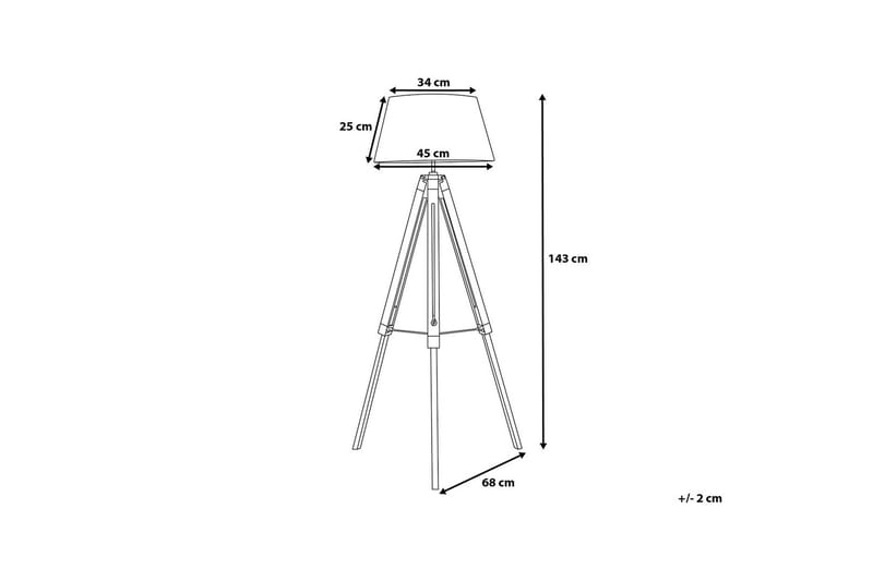 MADEIRA Golvlampa 143 cm - Sovrumslampa - Golvlampor & golvbelysning