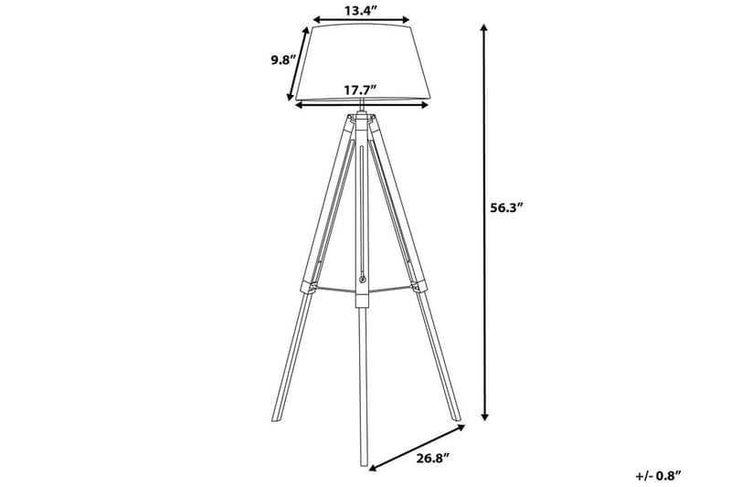 MADEIRA Golvlampa 143 cm - Sovrumslampa - Golvlampor & golvbelysning