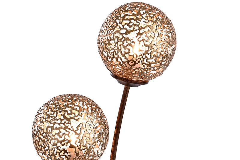 MALIN Golvlampa Orange/Koppar - Belysning - Inomhusbelysning & lampor - Golvlampor & golvbelysning