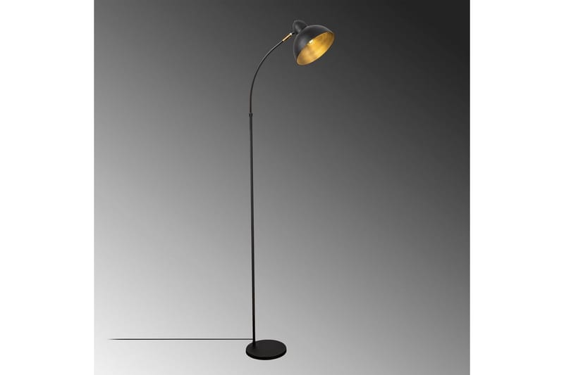 Golvlampa Masatsune Svart / Antik - Svart / Antik - Belysning - Inomhusbelysning & lampor - Golvlampor & golvbelysning