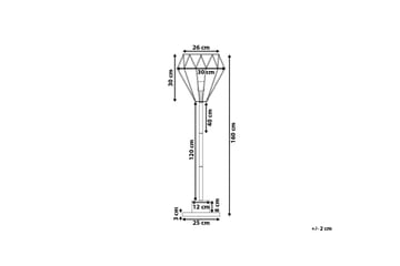 Mooni Golvlampa 160 cm - Mässing - Belysning - Inomhusbelysning & lampor - Golvlampor & golvbelysning
