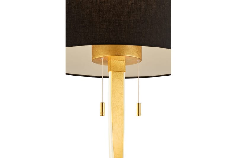Golvlampa Nandor - Svart/guld - Belysning - Inomhusbelysning & lampor - Golvlampor & golvbelysning