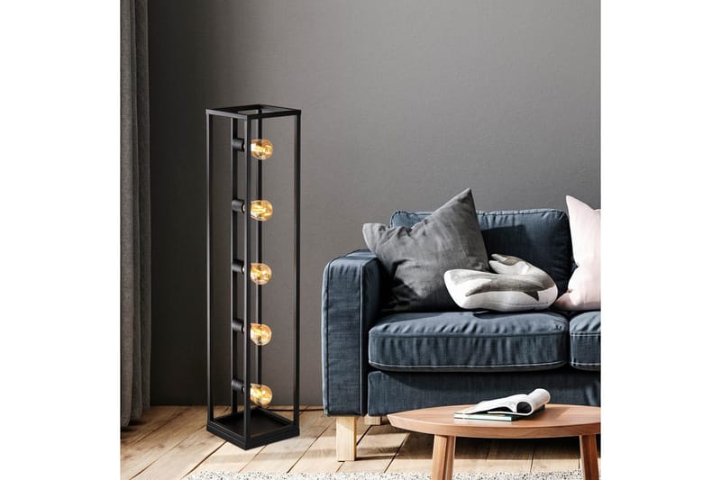 Golvlampa Orika Svart - Svart - Belysning - Inomhusbelysning & lampor - Golvlampor & golvbelysning