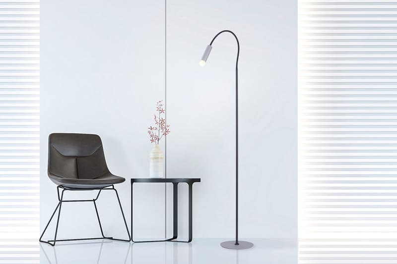 PESPIRE Golvlampa Grå - Belysning - Inomhusbelysning & lampor - Golvlampor & golvbelysning