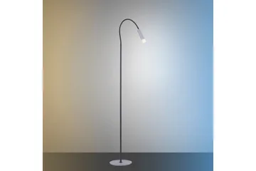 PURE-GEMIN golvlampa, aluminium - Grå - Belysning - Inomhusbelysning & lampor - Golvlampor & golvbelysning