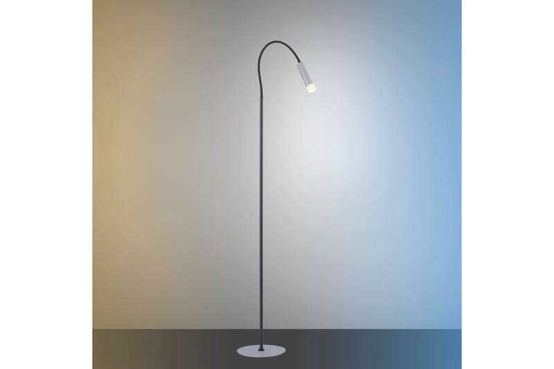 PURE-GEMIN golvlampa, aluminium - Grå - Belysning - Inomhusbelysning & lampor - Golvlampor & golvbelysning