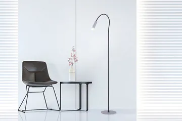 PURE-GEMIN golvlampa, aluminium - Grå - Belysning - Inomhusbelysning & lampor - Golvlampor & golvbelysning