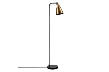 Golvlampa Quintra Svart / Vintage - 30 x 22 cm - Belysning - Inomhusbelysning & lampor - Golvlampor & golvbelysning