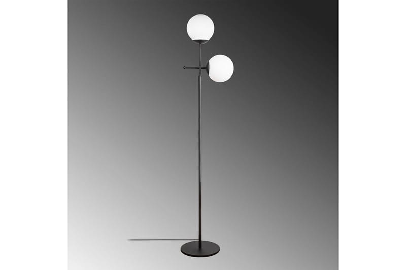 Golvlampa Ranpal Svart - Svart - Belysning - Inomhusbelysning & lampor - Golvlampor & golvbelysning