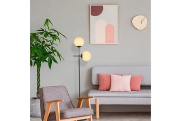 Golvlampa Ranpal Svart - Svart - Belysning - Inomhusbelysning & lampor - Golvlampor & golvbelysning