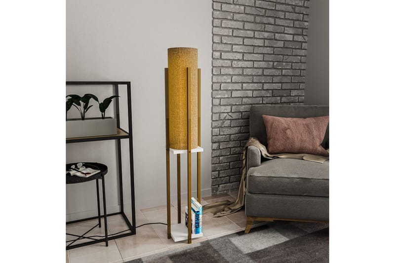 Golvlampa Ratmo Sudampa (Hyllhöjd: 60 cm) Rany / Vit 2 - Rany / Vit 2 - Belysning - Inomhusbelysning & lampor - Golvlampor & golvbelysning