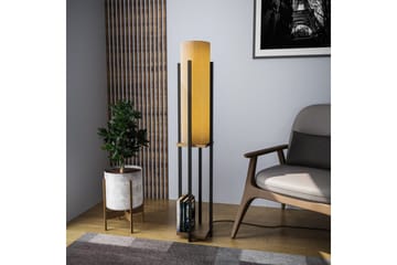 Golvlampa Ratmo Sudampa (Hyllhöjd: 60 cm) Svart / Rany