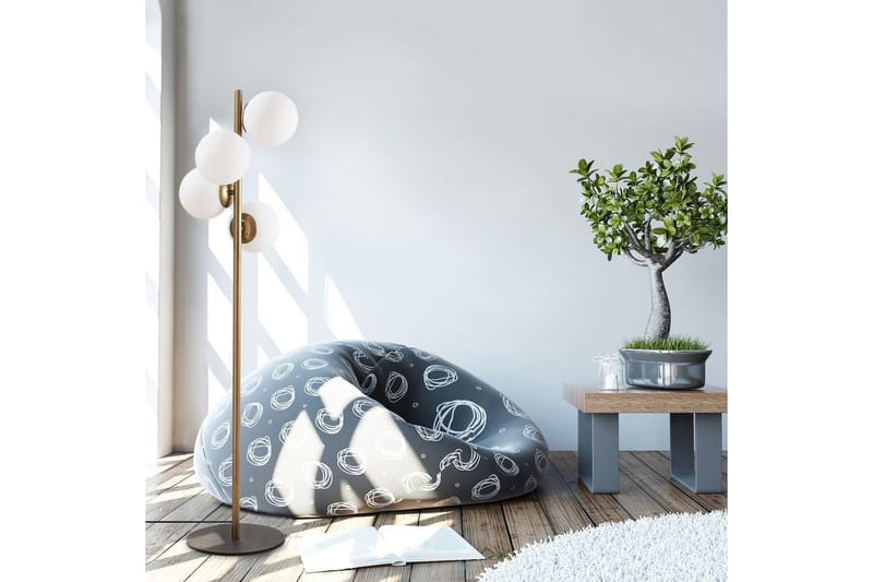 Golvlampa Rysta Rany - Guld - Belysning - Inomhusbelysning & lampor - Golvlampor & golvbelysning