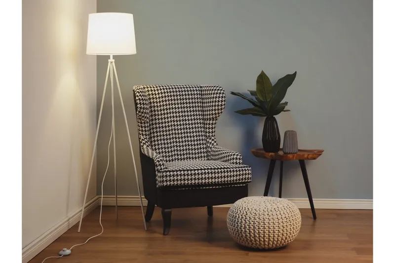 Sambra Golvlampa 149 cm - Vit - Belysning - Inomhusbelysning & lampor - Golvlampor & golvbelysning