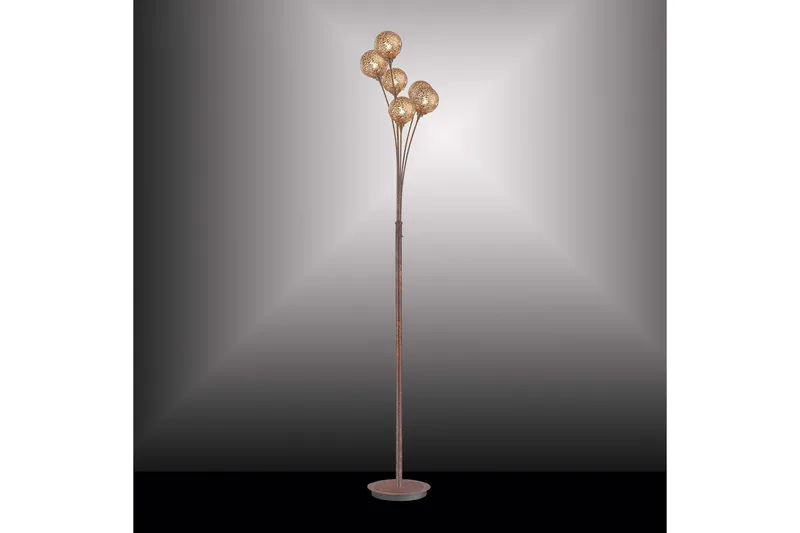 Sheree Golvlampa - Orange/Koppar - Belysning - Inomhusbelysning & lampor - Golvlampor & golvbelysning