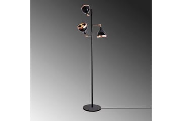 Golvlampa Soodx Svart / Koppar - Koppar/Svart - Belysning - Inomhusbelysning & lampor - Golvlampor & golvbelysning