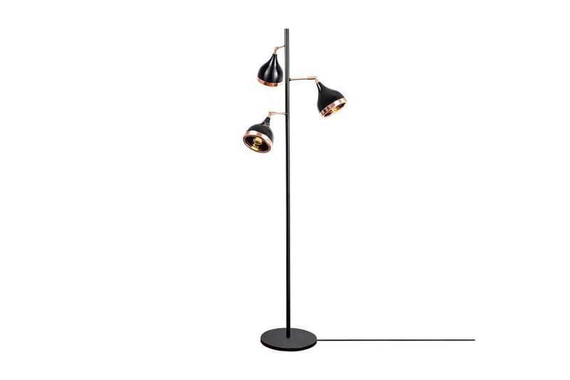 Golvlampa Soodx Svart / Koppar - Koppar/Svart - Belysning - Inomhusbelysning & lampor - Golvlampor & golvbelysning