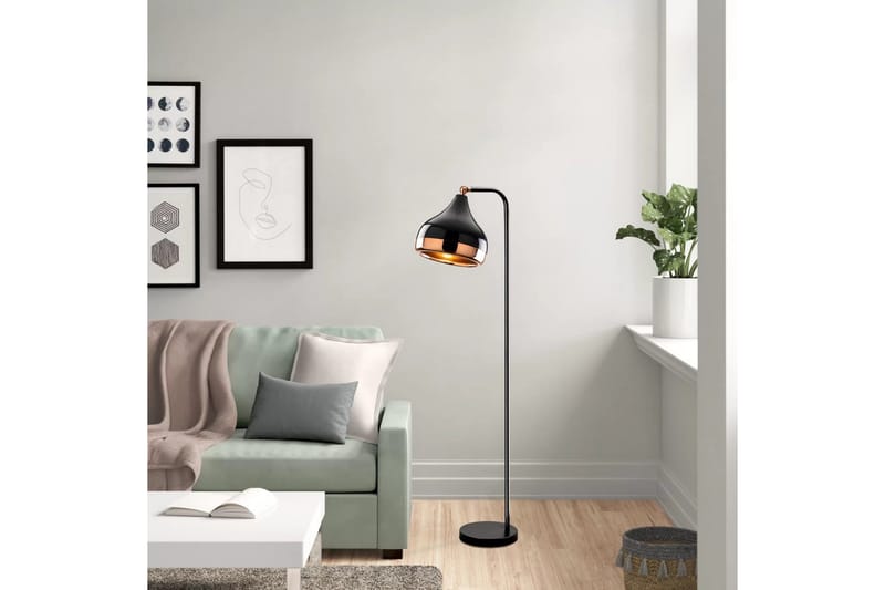 Golvlampa Soodx Svart / Koppar - Koppar/Svart - Belysning - Inomhusbelysning & lampor - Golvlampor & golvbelysning