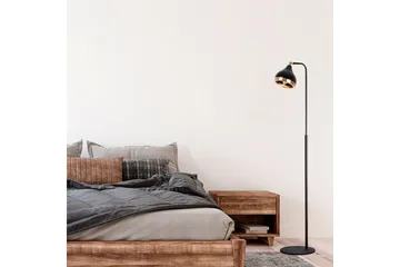 Golvlampa Soodx Svart / Koppar - Koppar/Svart - Belysning - Inomhusbelysning & lampor - Golvlampor & golvbelysning
