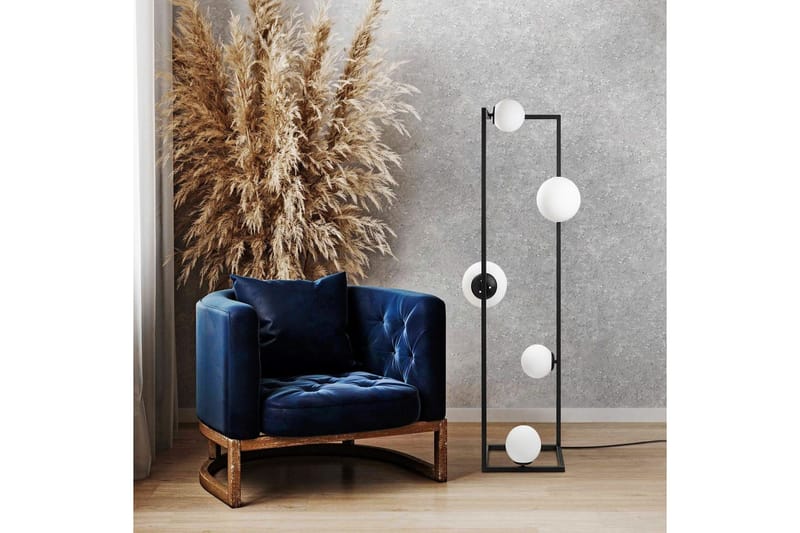 Golvlampa Sosri Svart - Svart - Belysning - Inomhusbelysning & lampor - Golvlampor & golvbelysning