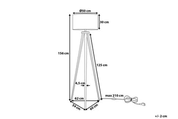 Stiletto Golvlampa 156 cm - Svart - Belysning - Inomhusbelysning & lampor - Golvlampor & golvbelysning