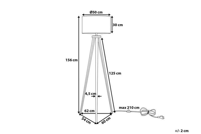 Stiletto Golvlampa 156 cm - Svart - Belysning - Inomhusbelysning & lampor - Golvlampor & golvbelysning