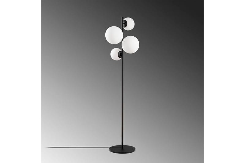Golvlampa Subin Svart / Vit - Svart / Vit - Belysning - Inomhusbelysning & lampor - Golvlampor & golvbelysning