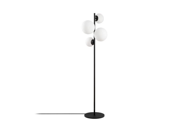 Golvlampa Subin Svart / Vit, Svart / Vit