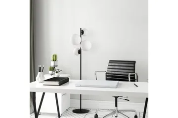 Golvlampa Subin Svart / Vit - Svart / Vit - Belysning - Inomhusbelysning & lampor - Golvlampor & golvbelysning