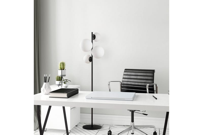 Golvlampa Subin Svart / Vit - Svart / Vit - Belysning - Inomhusbelysning & lampor - Golvlampor & golvbelysning