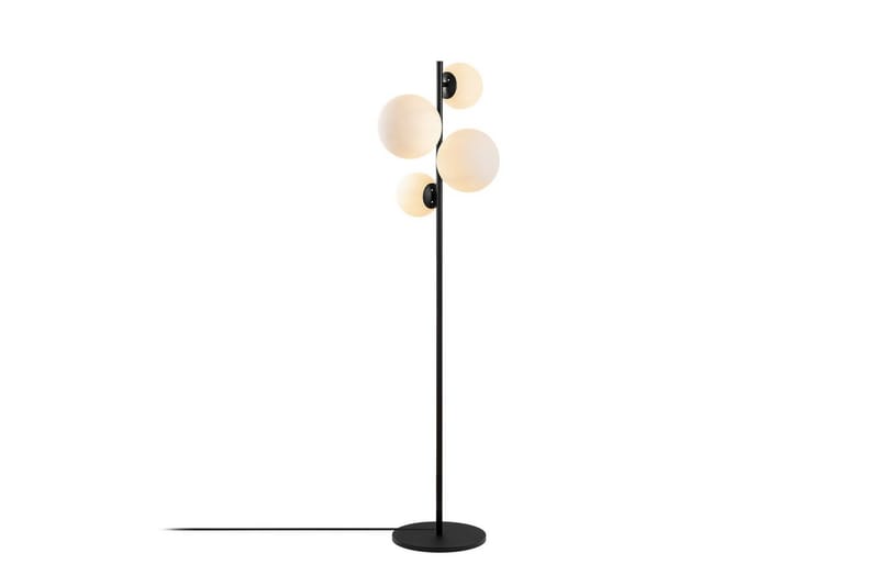 Golvlampa Subin Svart / Vit - Svart / Vit - Belysning - Inomhusbelysning & lampor - Golvlampor & golvbelysning