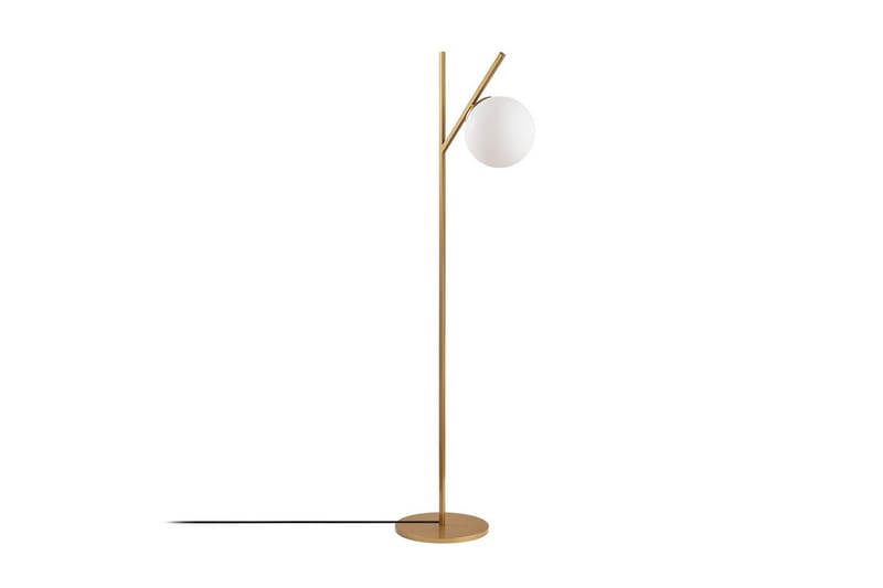 Golvlampa Thevon Gold - Guld - Belysning - Inomhusbelysning & lampor - Golvlampor & golvbelysning