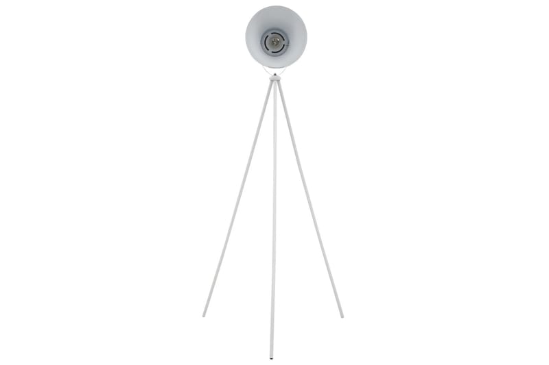 Trebent golvlampa metall vit E27 - Vit - Sovrumslampa - Golvlampor & golvbelysning