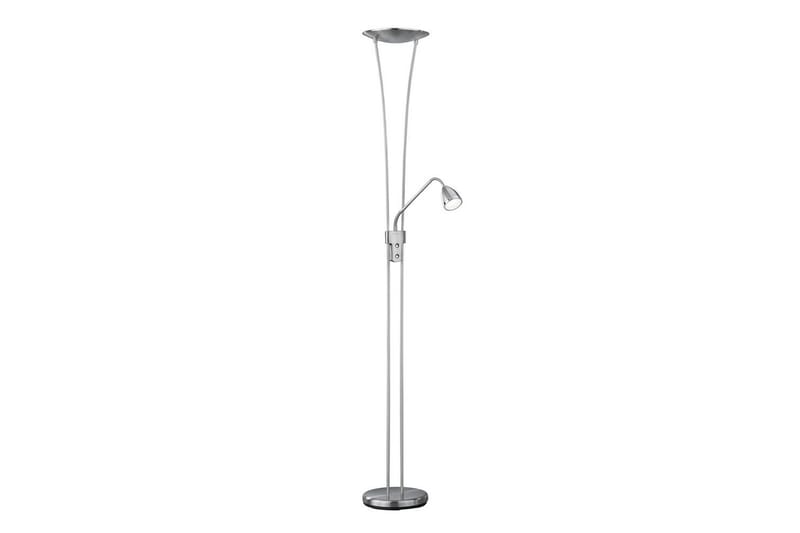 Golvlampa TRIO Arizona Borstad stål - Borstad stål - Belysning - Inomhusbelysning & lampor - Golvlampor & golvbelysning