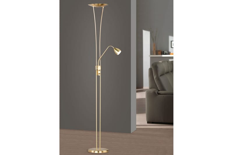 Golvlampa TRIO Arizona Mässing - Mässing - Belysning - Inomhusbelysning & lampor - Golvlampor & golvbelysning