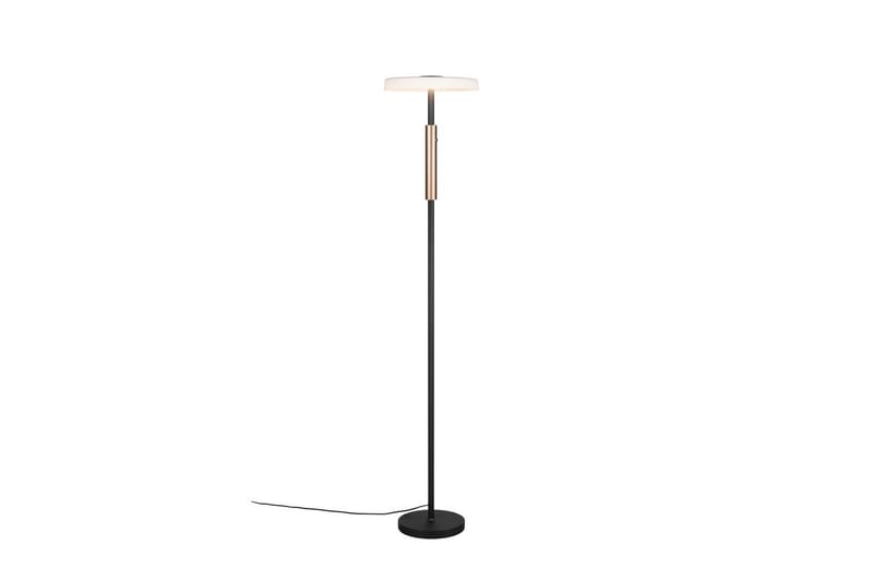 Golvlampa TRIO Celeste Mattsvart/vit/kaffebrun - Mattsvart/vit/kaffebrun - Belysning - Inomhusbelysning & lampor - Golvlampor & golvbelysning