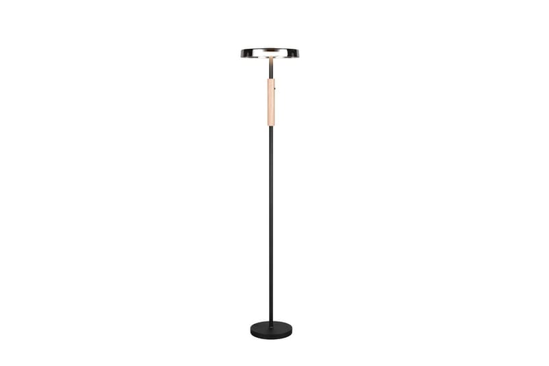 Golvlampa TRIO Celeste Mattsvart/vit/kaffebrun - Mattsvart/vit/kaffebrun - Belysning - Inomhusbelysning & lampor - Golvlampor & golvbelysning