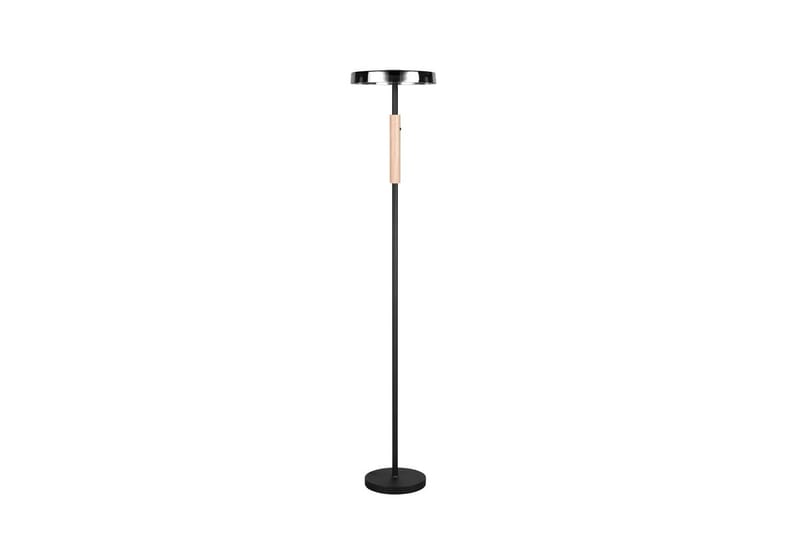 Golvlampa TRIO Celeste Mattsvart/vit/kaffebrun - Mattsvart/vit/kaffebrun - Belysning - Inomhusbelysning & lampor - Golvlampor & golvbelysning