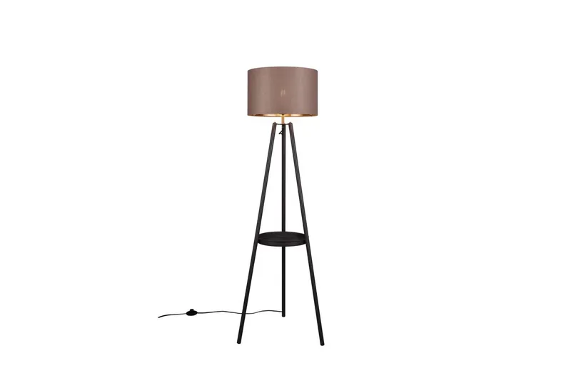 Golvlampa TRIO Colette Mattsvart, Mattsvart