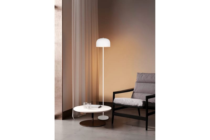 Golvlampa TRIO Jeff Mattvit - Mattvit - Belysning - Inomhusbelysning & lampor - Golvlampor & golvbelysning