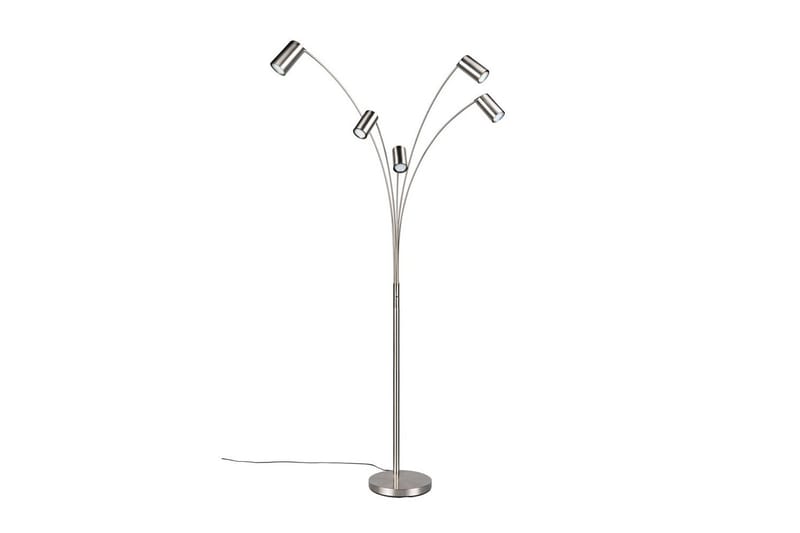 Golvlampa TRIO Marley Borstad stål - Borstad stål - Belysning - Inomhusbelysning & lampor - Golvlampor & golvbelysning