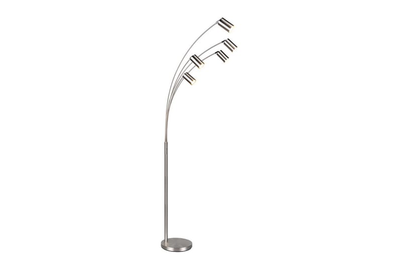 Golvlampa TRIO Marley Borstad stål - Borstad stål - Belysning - Inomhusbelysning & lampor - Golvlampor & golvbelysning