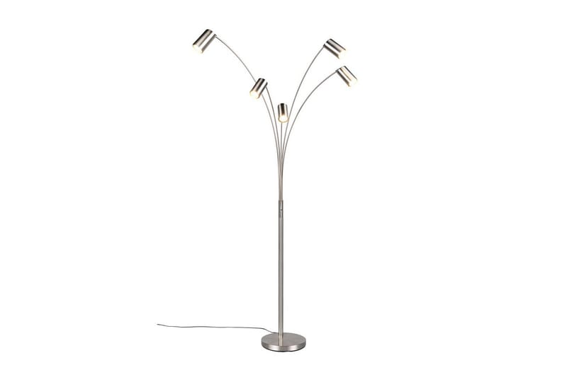 Golvlampa TRIO Marley Borstad stål - Borstad stål - Belysning - Inomhusbelysning & lampor - Golvlampor & golvbelysning