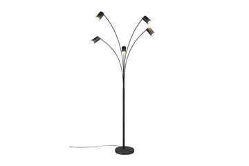 Golvlampa TRIO Marley Mattsvart - Mattsvart - Belysning - Inomhusbelysning & lampor - Golvlampor & golvbelysning