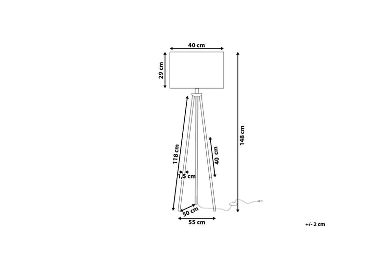 VISTULA Golvlampa 148 cm - Belysning - Inomhusbelysning & lampor - Golvlampor & golvbelysning