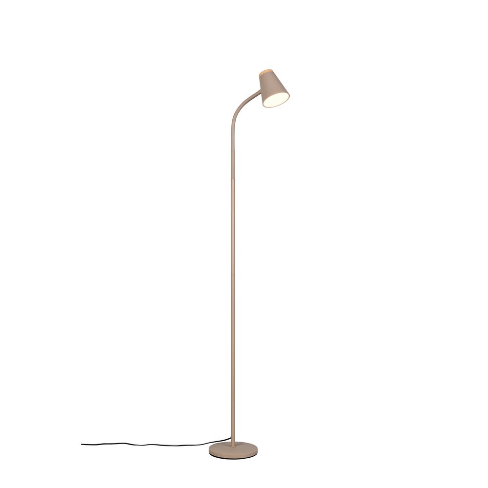Golvlampa Pongo - Varm beige