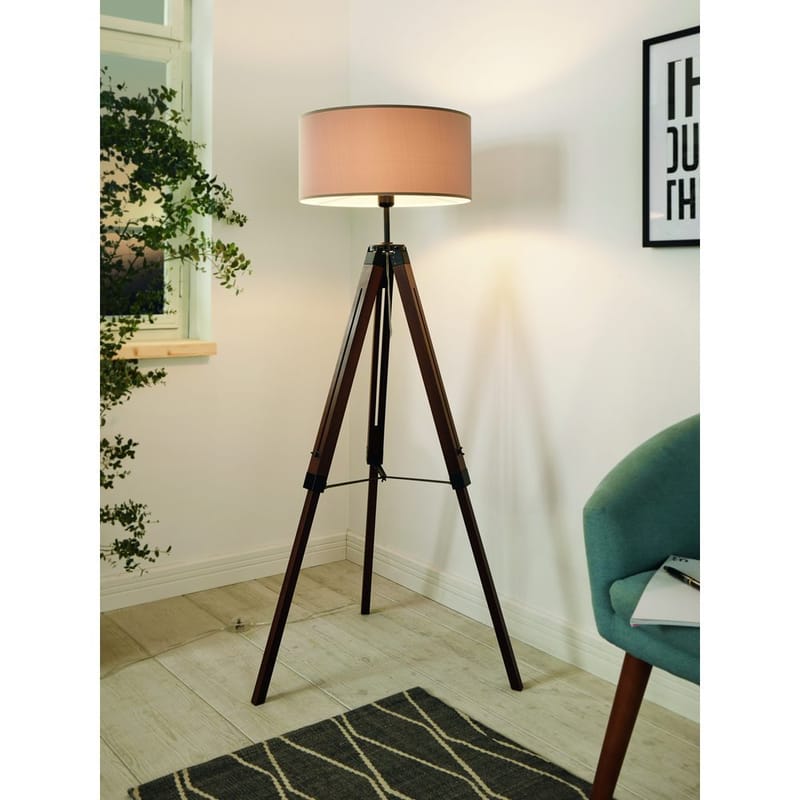 Golvljus Lantada - Valnöt Taupe - Belysning - Inomhusbelysning & lampor - Golvlampor & golvbelysning