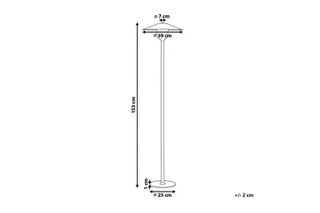 Imbros Golvlampa 153 cm - Ljus trä/Vit - Belysning - Inomhusbelysning & lampor - Golvlampor & golvbelysning