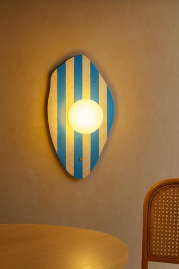 Javoren Vägglampa 10 cm - Beige, Vit, Blå - Belysning - Inomhusbelysning & lampor - Vägglampor & väggbelysning